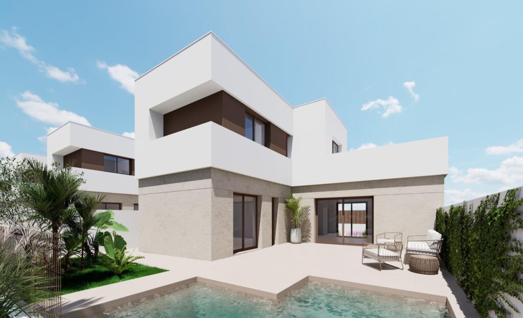 Willa w Los Alcazares, Hiszpania, 112m² - obraz 1