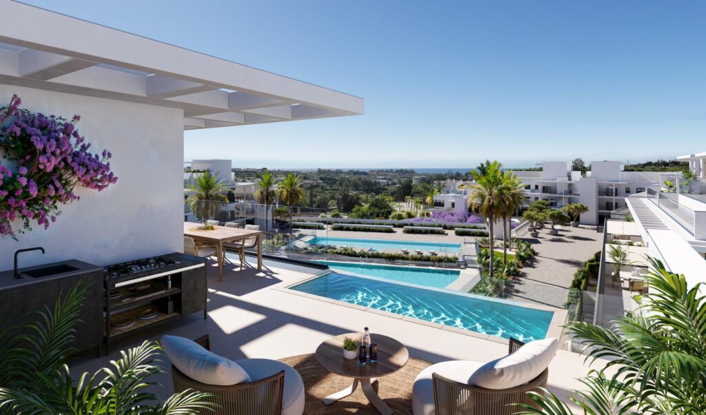 Daszek w Estepona, Hiszpania, 225m² - obraz 1