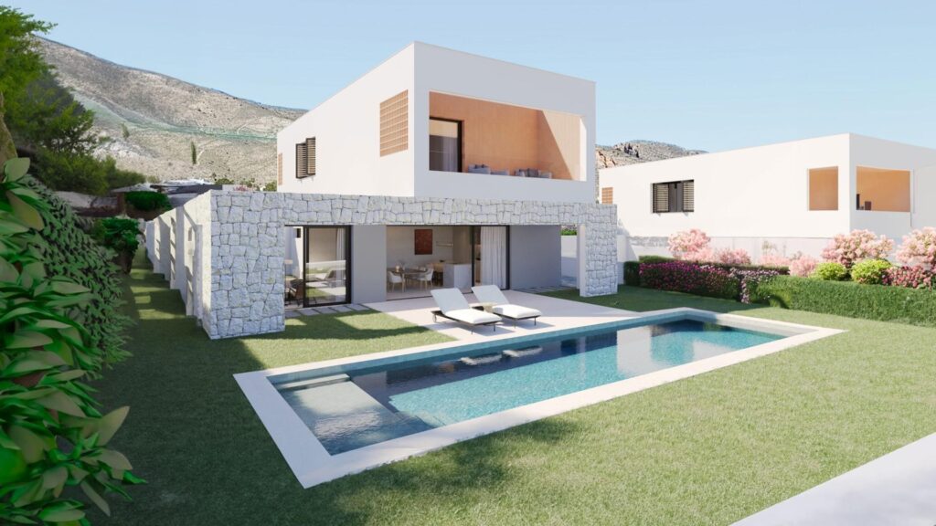 Willa w Finestrat, Hiszpania, 242m² - obraz 1