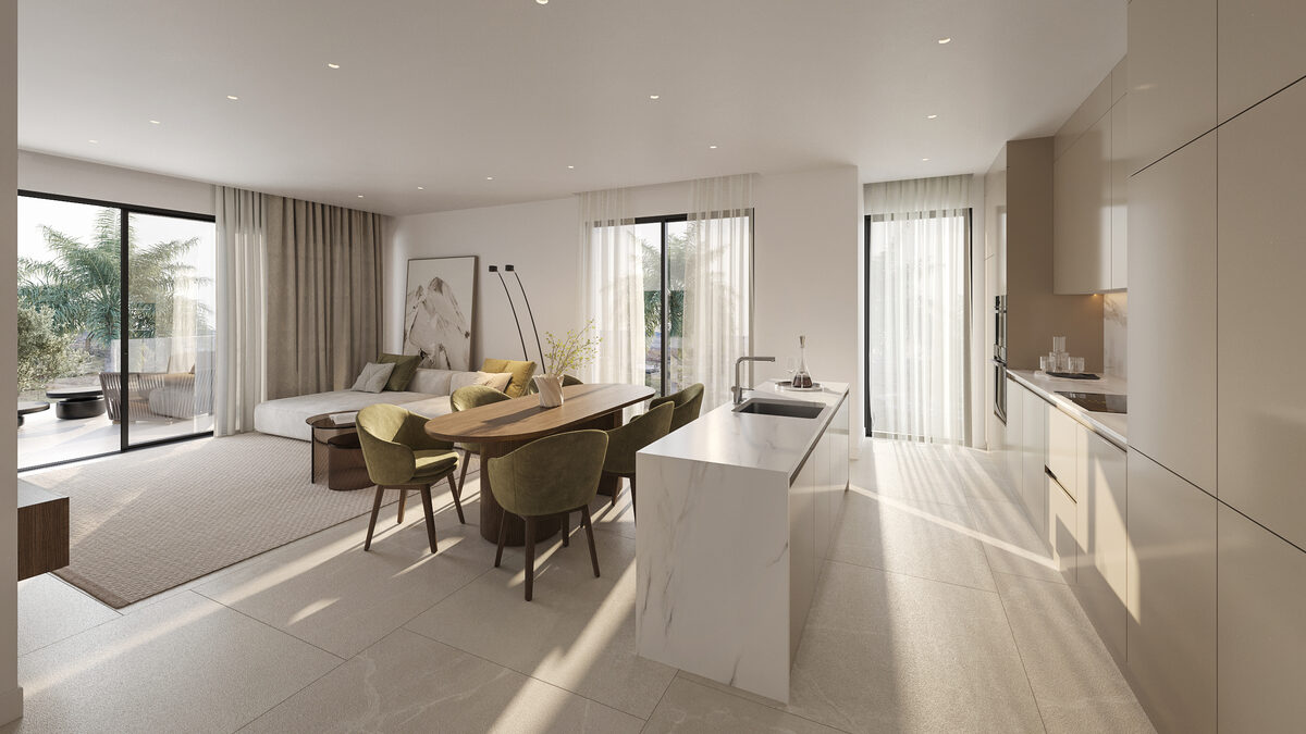 Apartment with 3 bedrooms, 126m² in Estepona, Spain [ID: 0139-002]