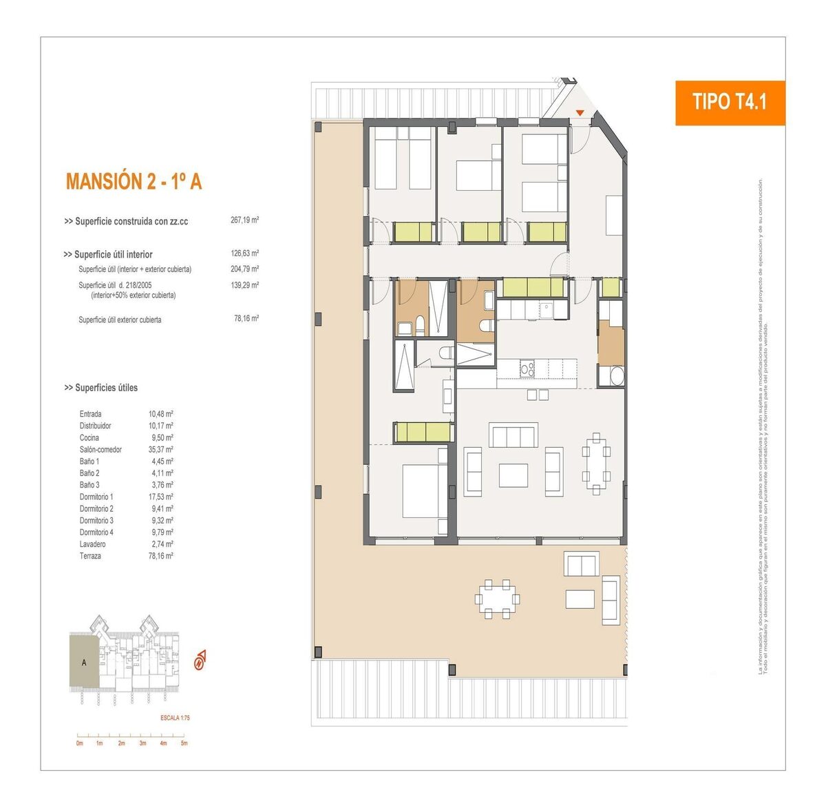 Apartment with 4 bedrooms, 144m² in San Roque, Spain [ID: 0137-SP0619]