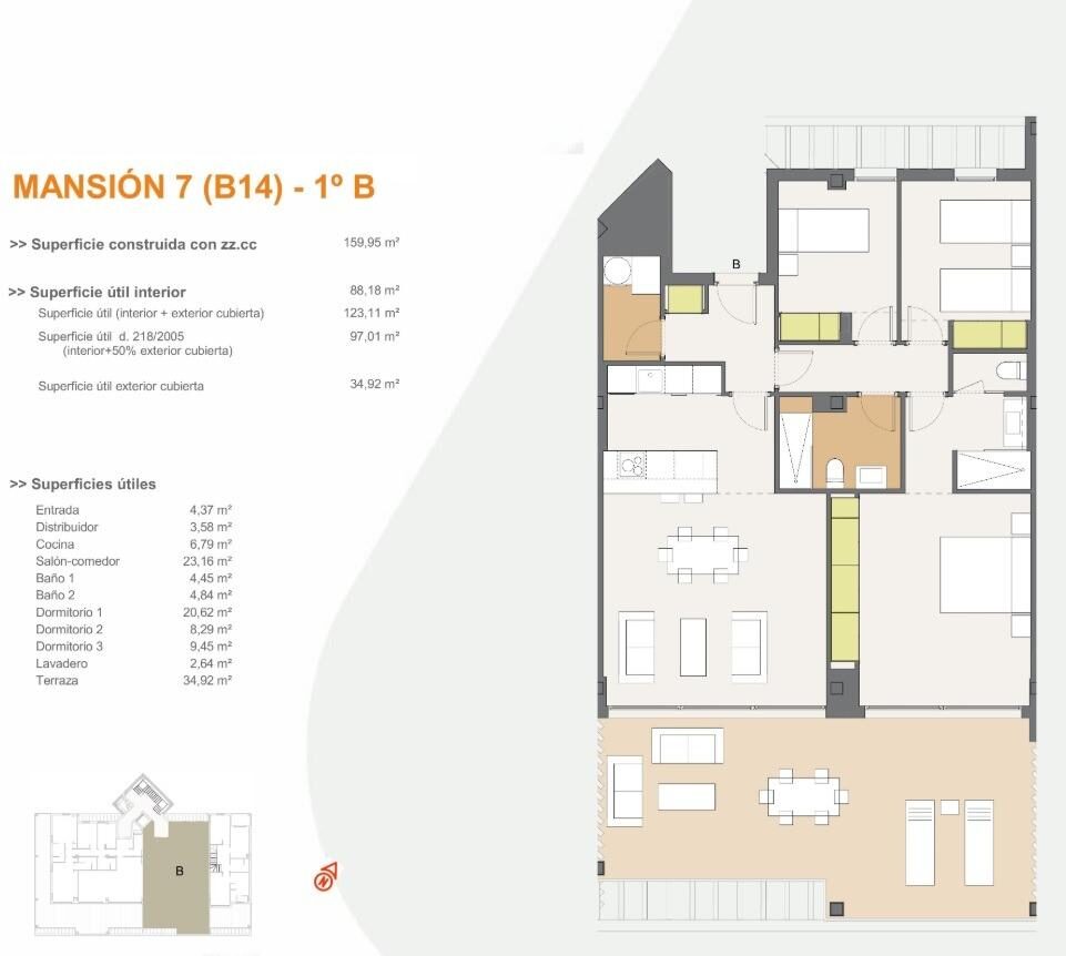 Apartment with 3 bedrooms, 93m² in San Roque, Spain [ID: 0137-SP0620]