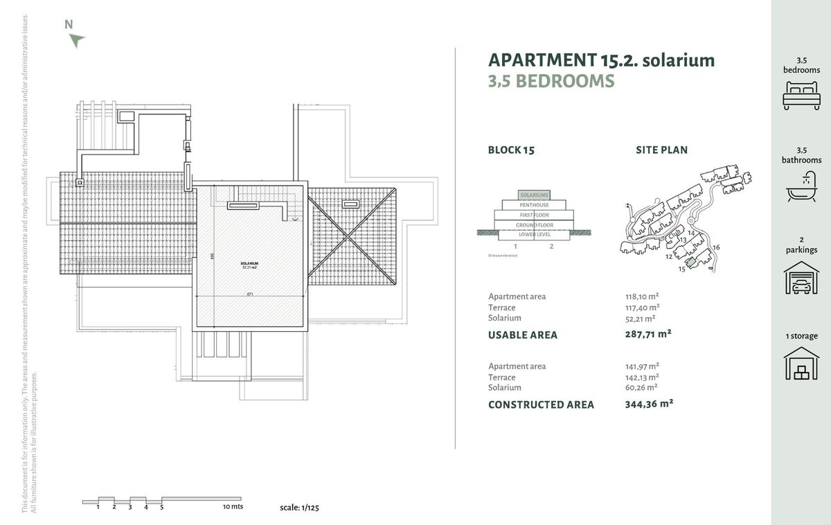 Penthouse z 3 sypialniami, 142m² w Benahavís, Hiszpania [ID: 0137-SP0456]