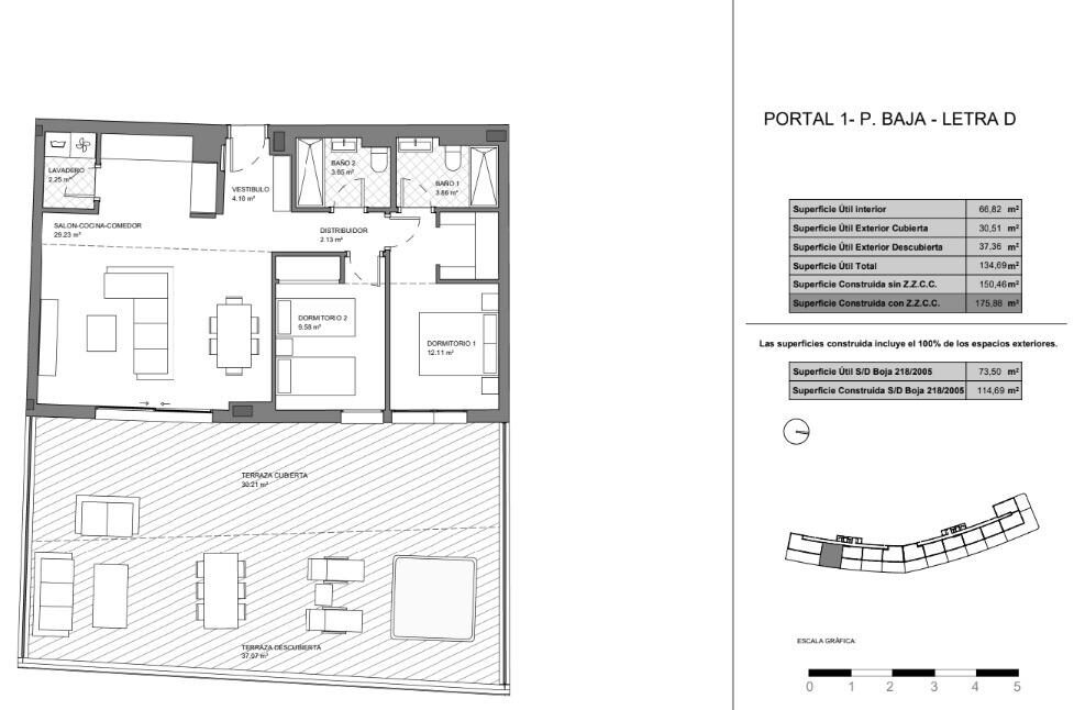 Apartament z 2 sypialniami, 115m² w Fuengirola, Hiszpania [ID: 0137-SP0754]