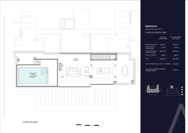 Penthouse w Марбелья, Hiszpania, 307m² - obraz 28
