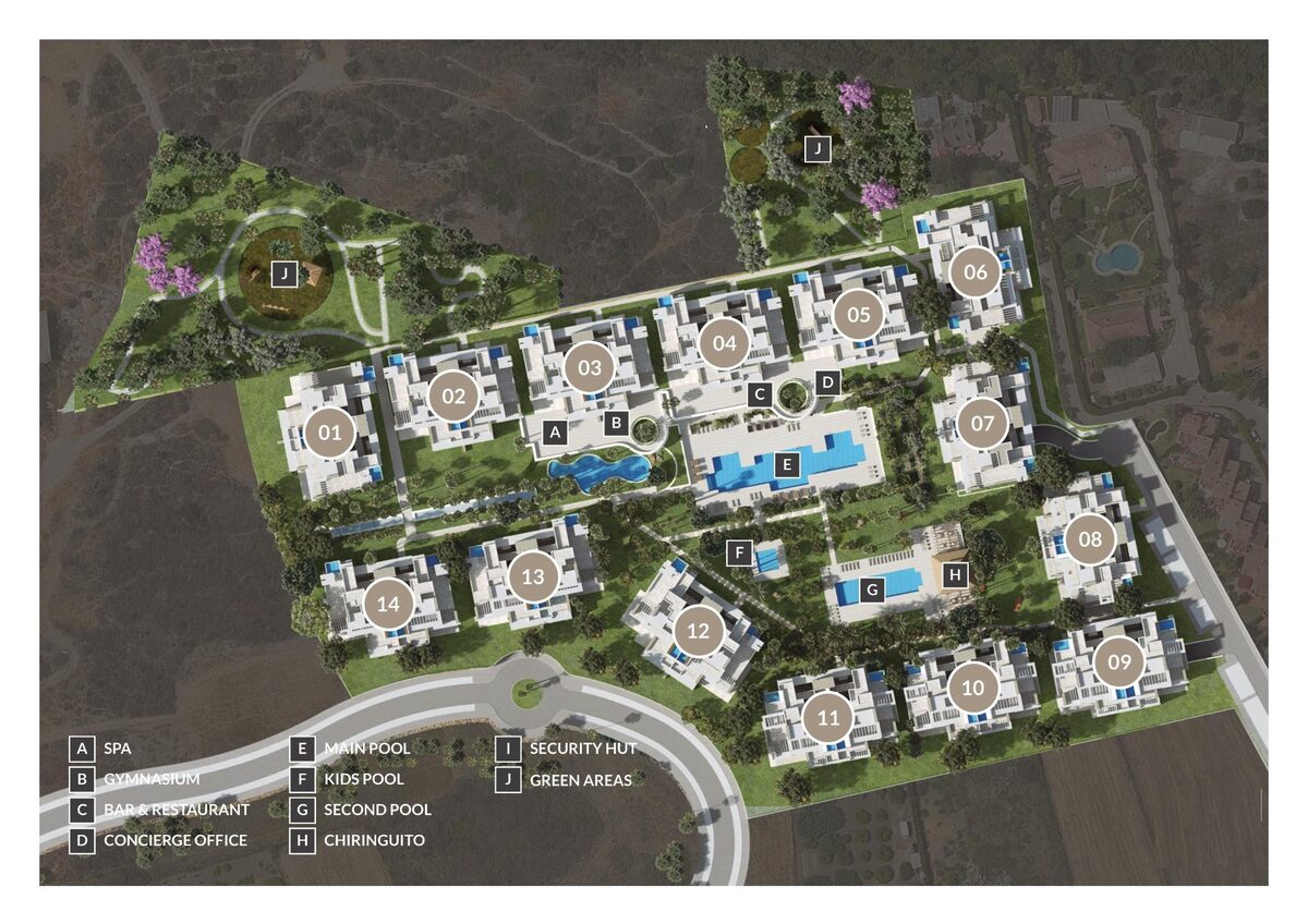 Bungalow with 3 bedrooms, 135m² in Estepona, Spain [ID: 0137-SP0349]