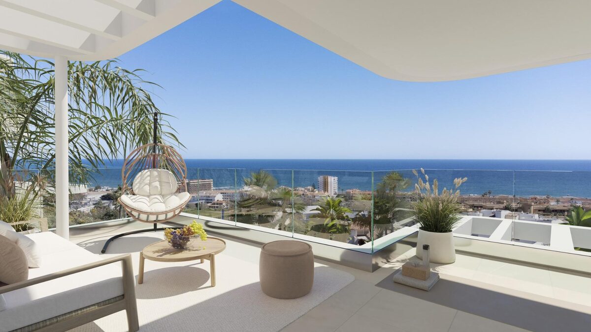 Penthouse z 3 sypialniami, 81m² w Mijas, Hiszpania [ID: 0137-SP0676]