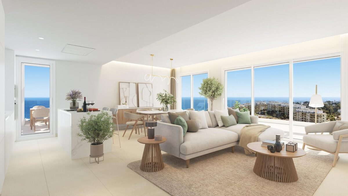 Penthouse z 3 sypialniami, 81m² w Mijas, Hiszpania [ID: 0137-SP0676]