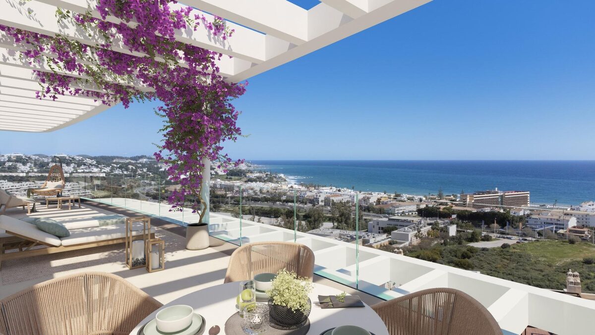 Penthouse z 3 sypialniami, 81m² w Mijas, Hiszpania [ID: 0137-SP0676]