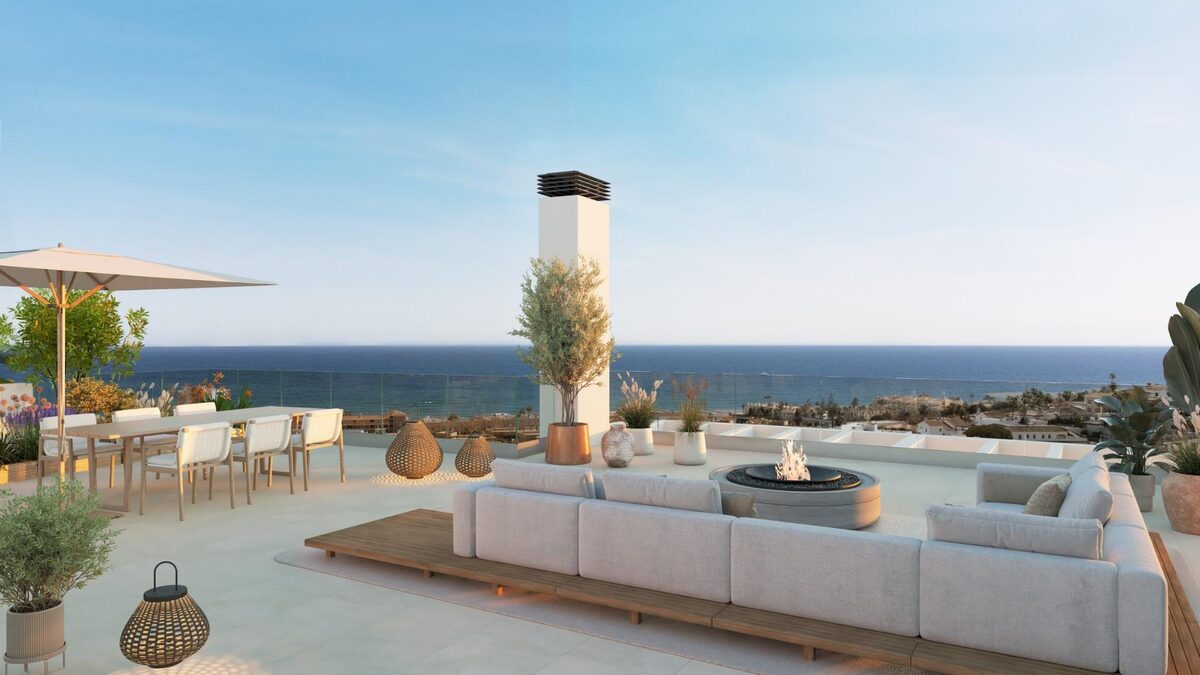 Penthouse z 3 sypialniami, 81m² w Mijas, Hiszpania [ID: 0137-SP0676]