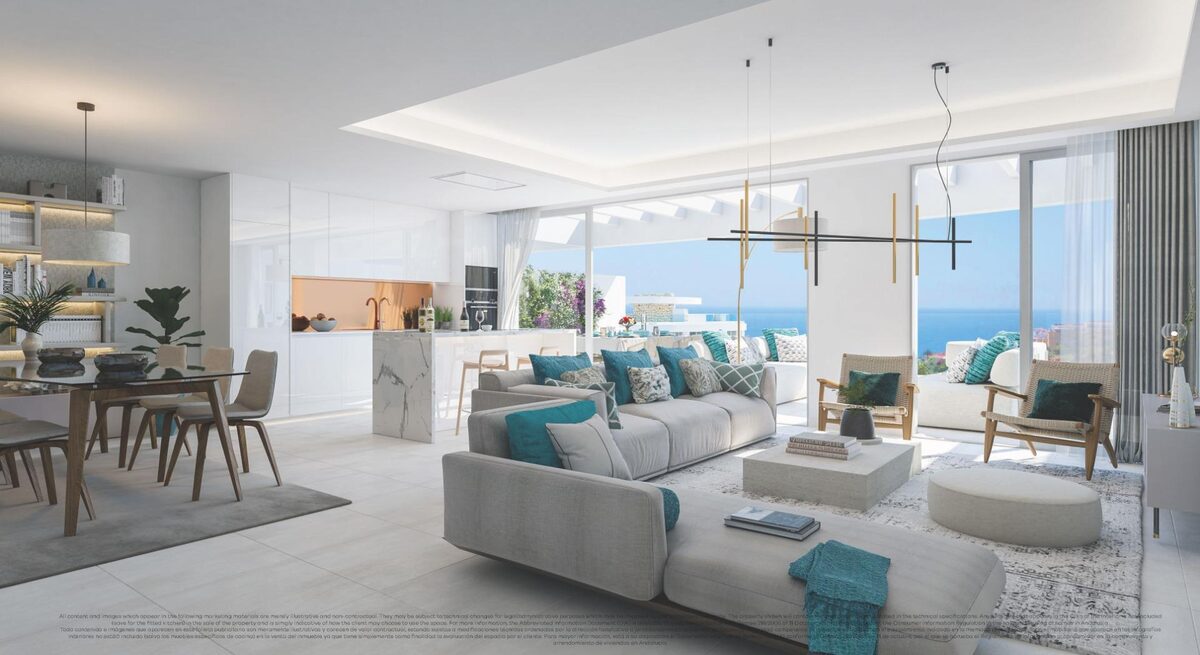 Penthouse z 3 sypialniami, 81m² w Mijas, Hiszpania [ID: 0137-SP0676]