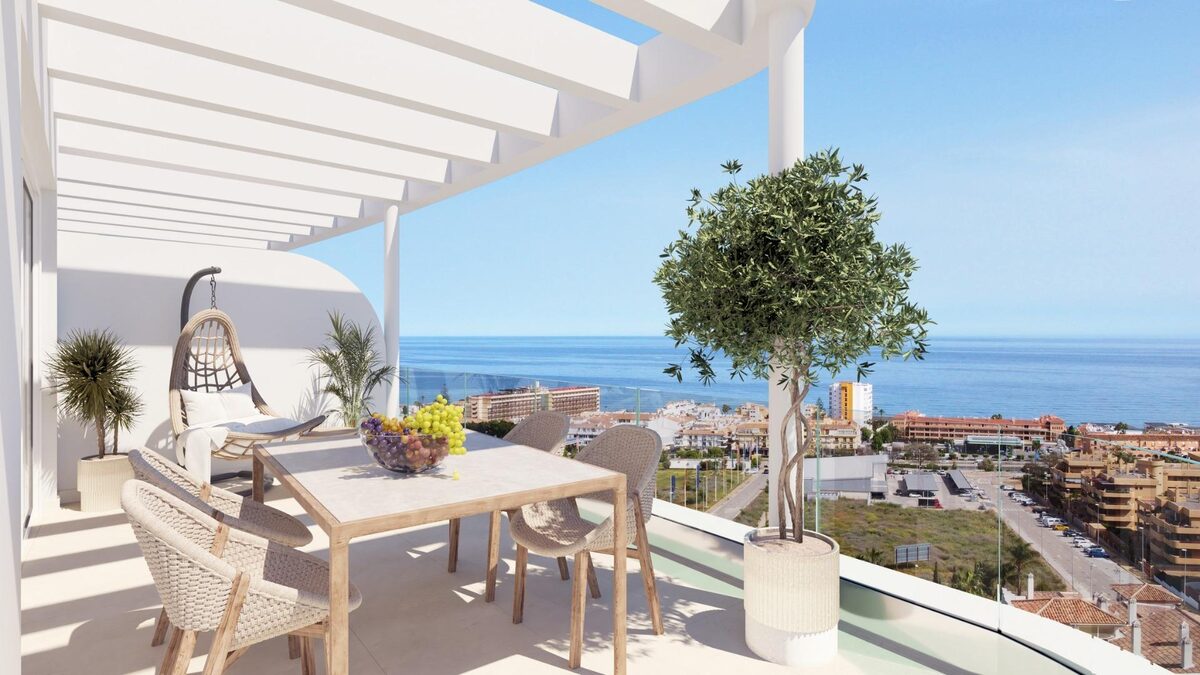 Penthouse z 3 sypialniami, 81m² w Mijas, Hiszpania [ID: 0137-SP0676]