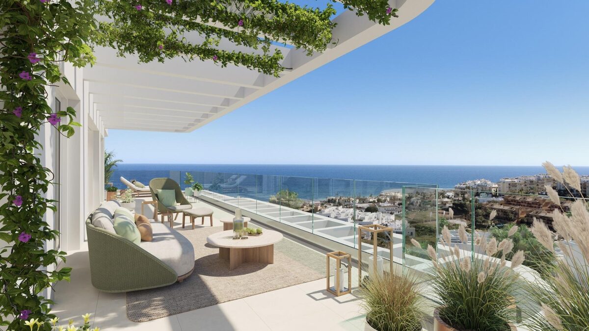 Penthouse z 3 sypialniami, 81m² w Mijas, Hiszpania [ID: 0137-SP0676]