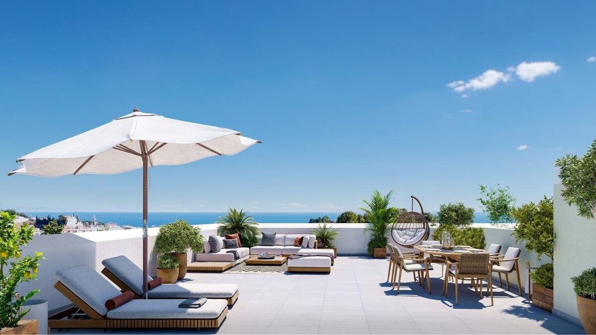 Penthouse z 2 sypialniami, 99m² w Fuengirola, Hiszpania [ID: 0137-SP0515]