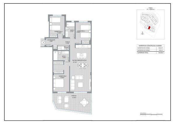 Квартира в Михас, Испания, 100м² - изображение 20