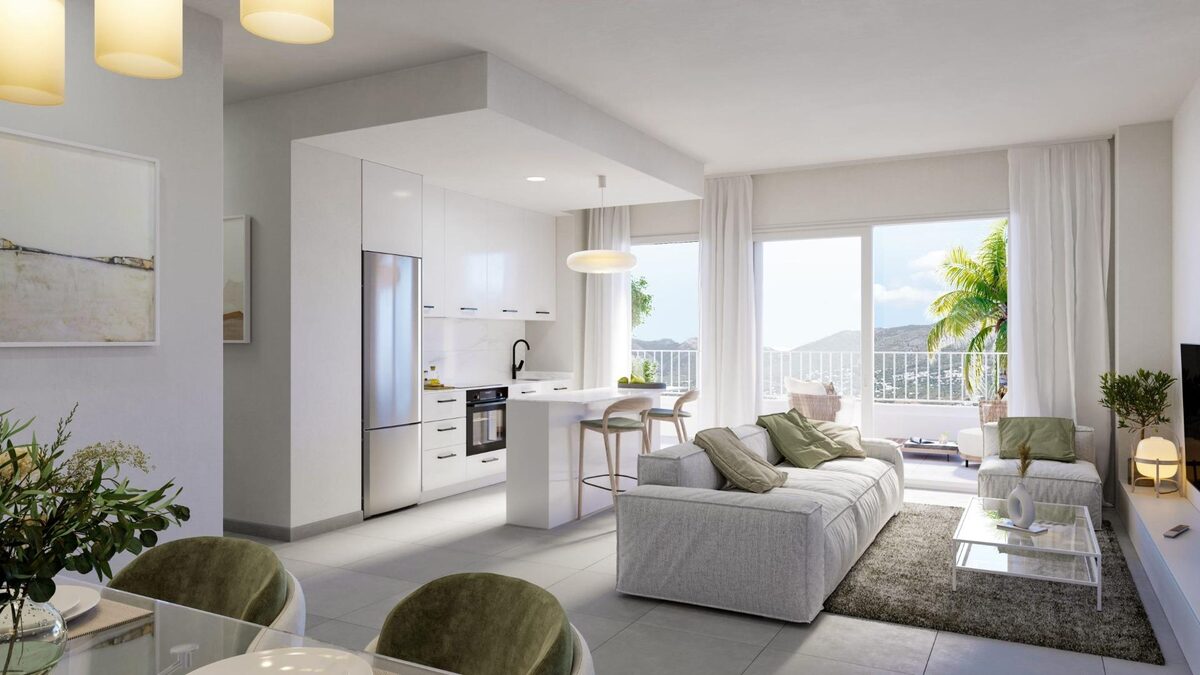 Penthouse z 3 sypialniami, 122m² w Fuengirola, Hiszpania [ID: 0137-SP0516]