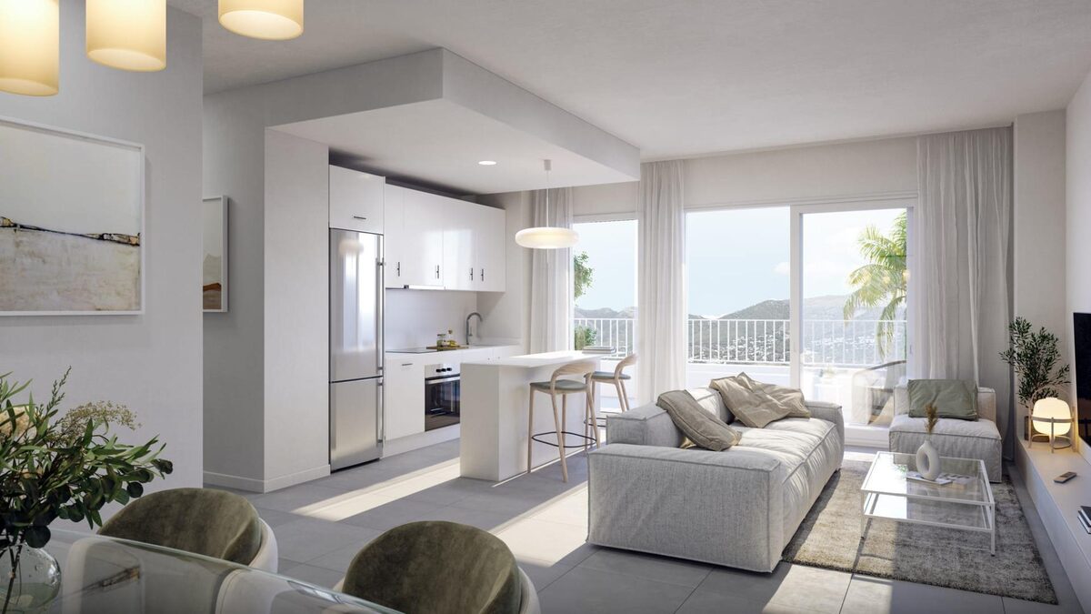 Penthouse z 3 sypialniami, 122m² w Fuengirola, Hiszpania [ID: 0137-SP0516]