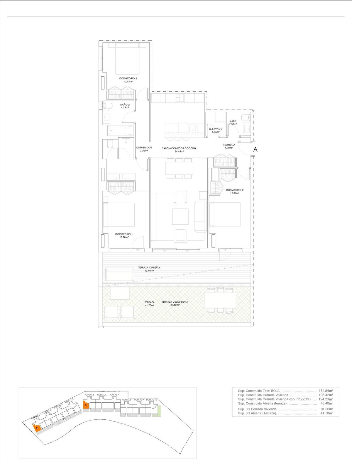 Квартира з 3 спальнями, 134м² в Манільва, Іспанія [ID: 0137-SP0632]