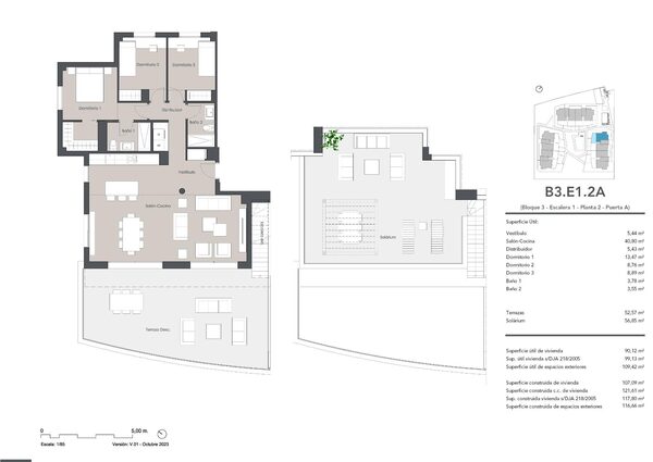Penthouse w Estepona, Hiszpania, 107m² - obraz 9