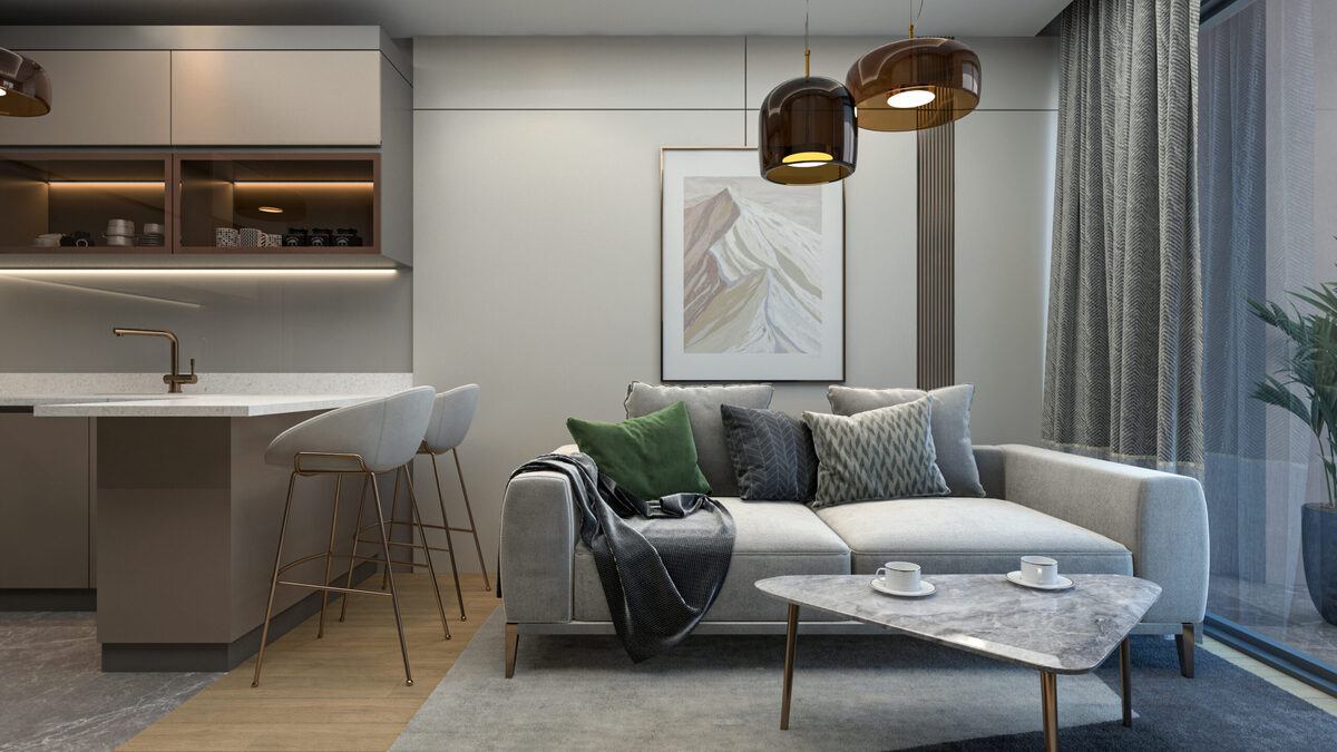 Квартира з 1 спальнею, 39м² в Мерсін, Туреччина [ID: TM03-033]
