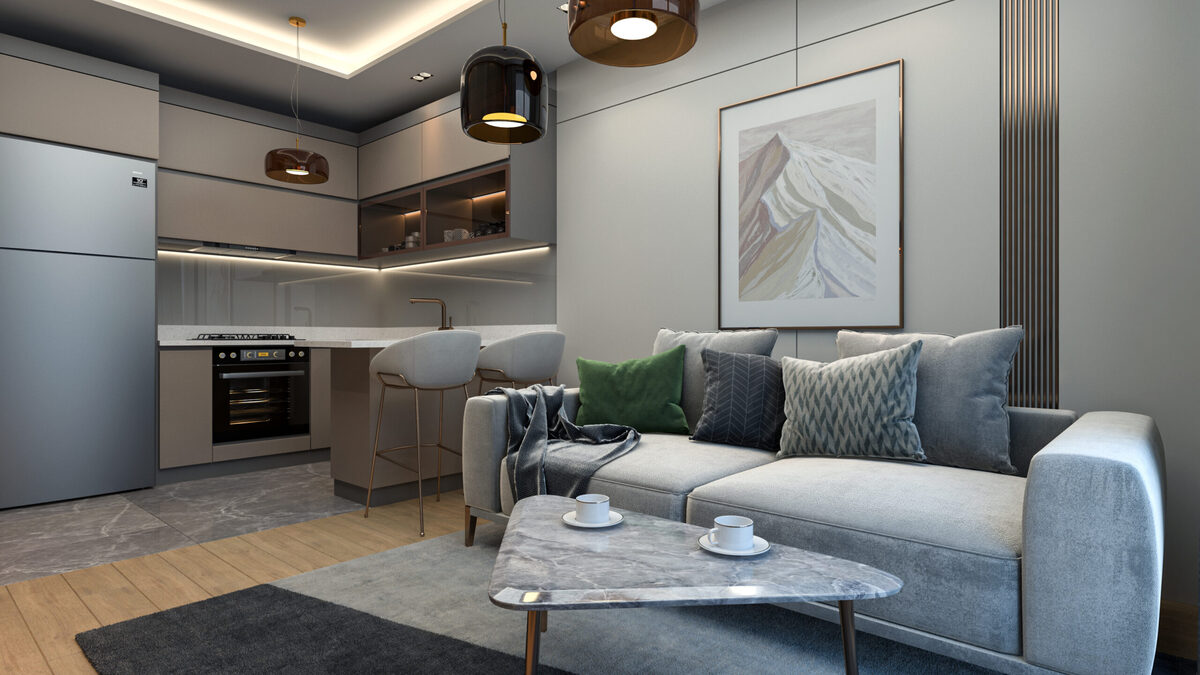 Квартира з 1 спальнею, 39м² в Мерсін, Туреччина [ID: TM03-033]