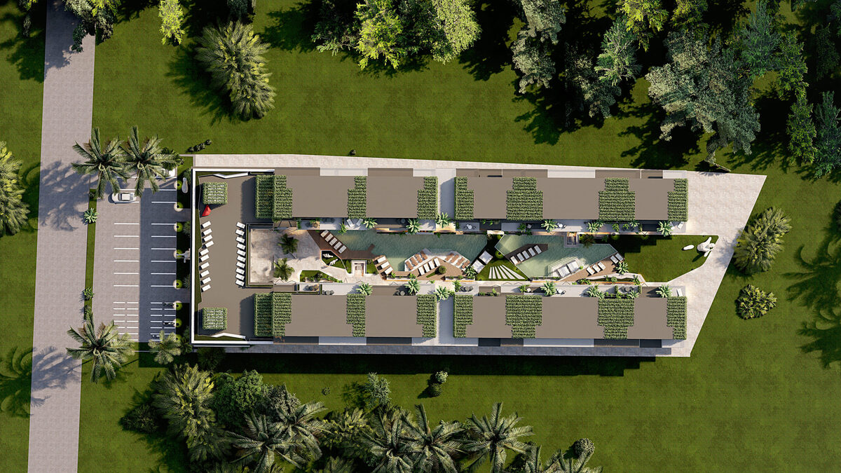 Apartment with 1 bedroom, 42m² in Bali Island, Indonesia [ID: 0919-001]