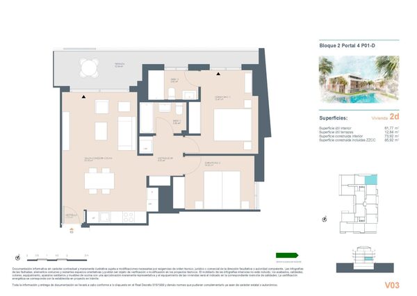 Apartament w jávea-xàbia, Hiszpania, 89m² - obraz 24