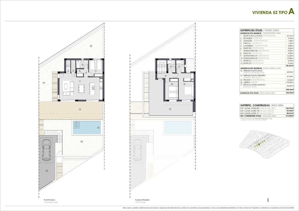 Villa with 3 bedrooms, 188m² in Polop, Spain [ID: 0137-SP0639]