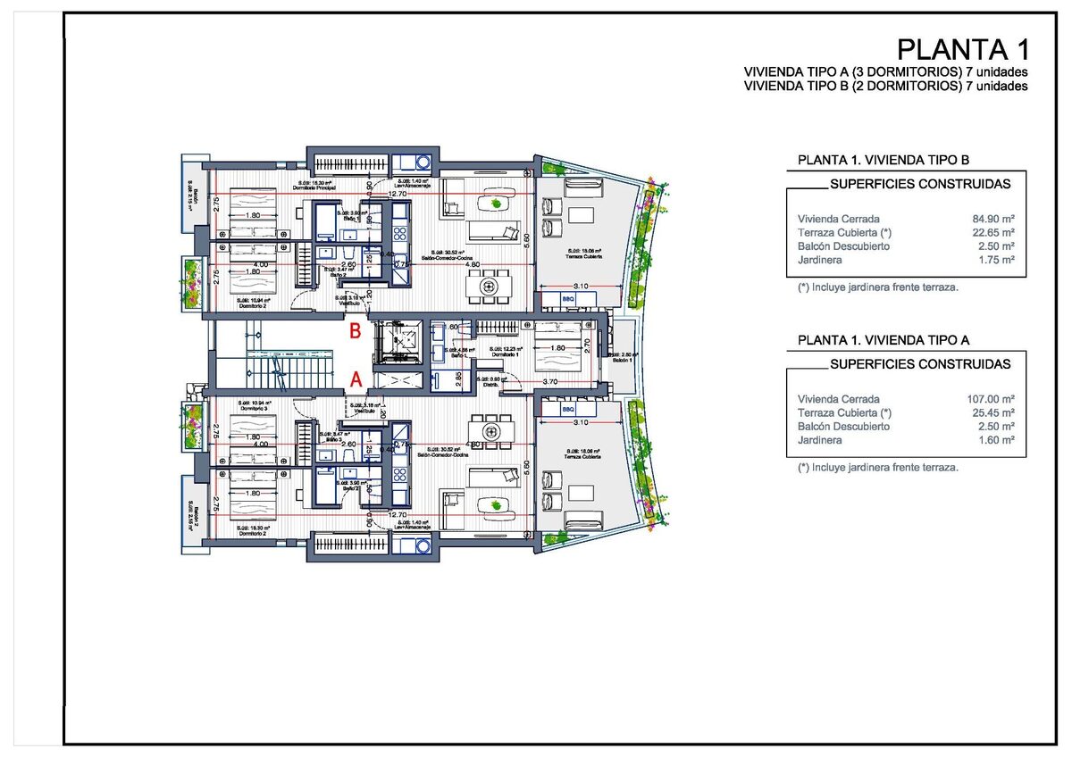 Квартира с 2 спальнями, 96м² в Ла Манга Клуб, Испания [ID: 0137-SP0299]