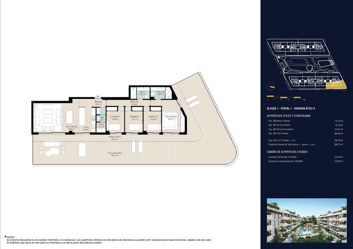 Пентхаус с 4 спальнями, 173м² в Марбелья, Испания [ID: 0137-SP0417]