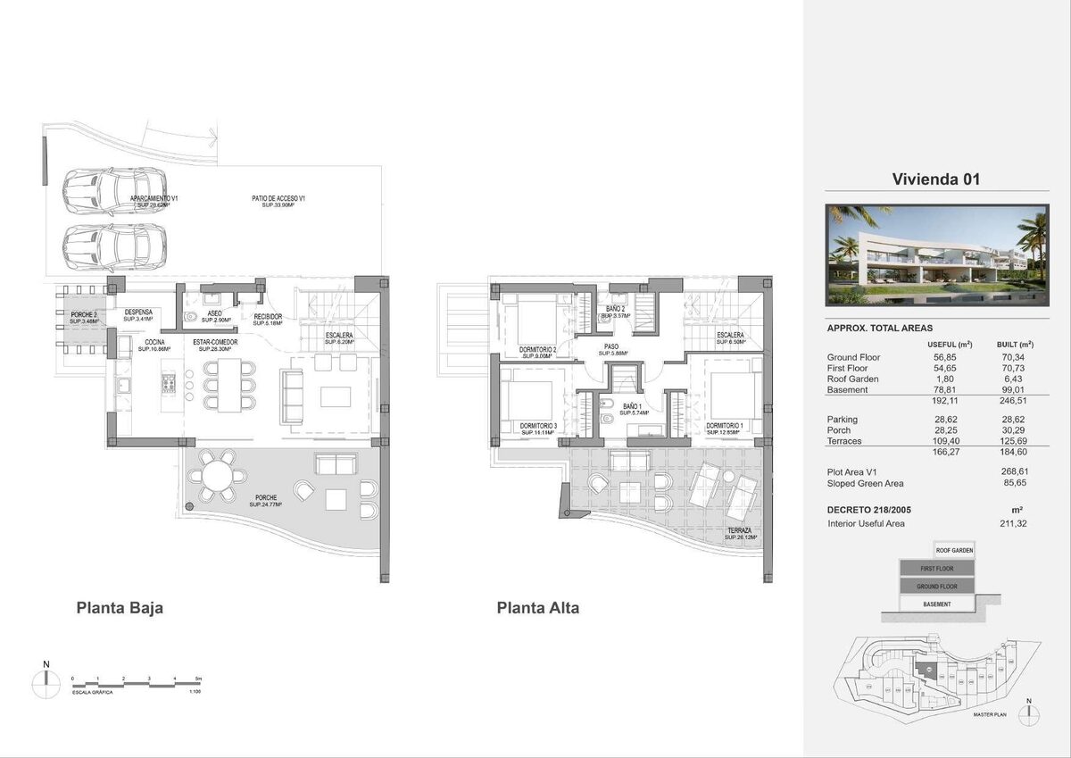 Вілла з 3 спальнями, 246м² в Міхас, Іспанія [ID: 0137-SP0766]