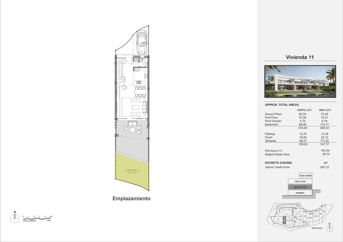 Таунхаус з 3 спальнями, 268м² в Міхас, Іспанія [ID: 0137-SP0765]