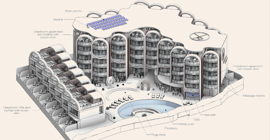 Квартира з 1 спальнею, 35м² в о. Балі, Індонезія [ID: 0919-002]