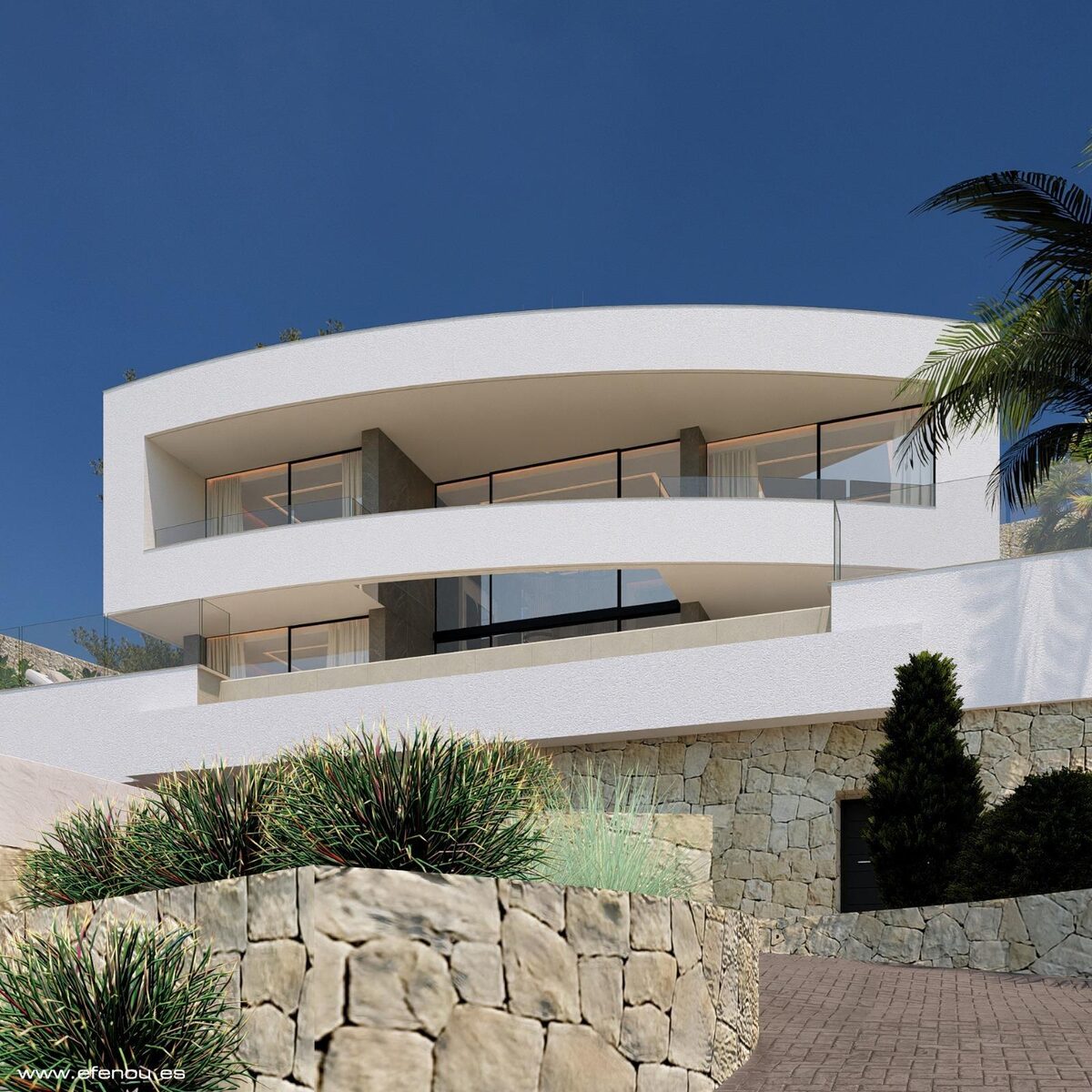 Villa with 4 bedrooms, 335m² in Calpe, Spain [ID: 0137-SP0813]