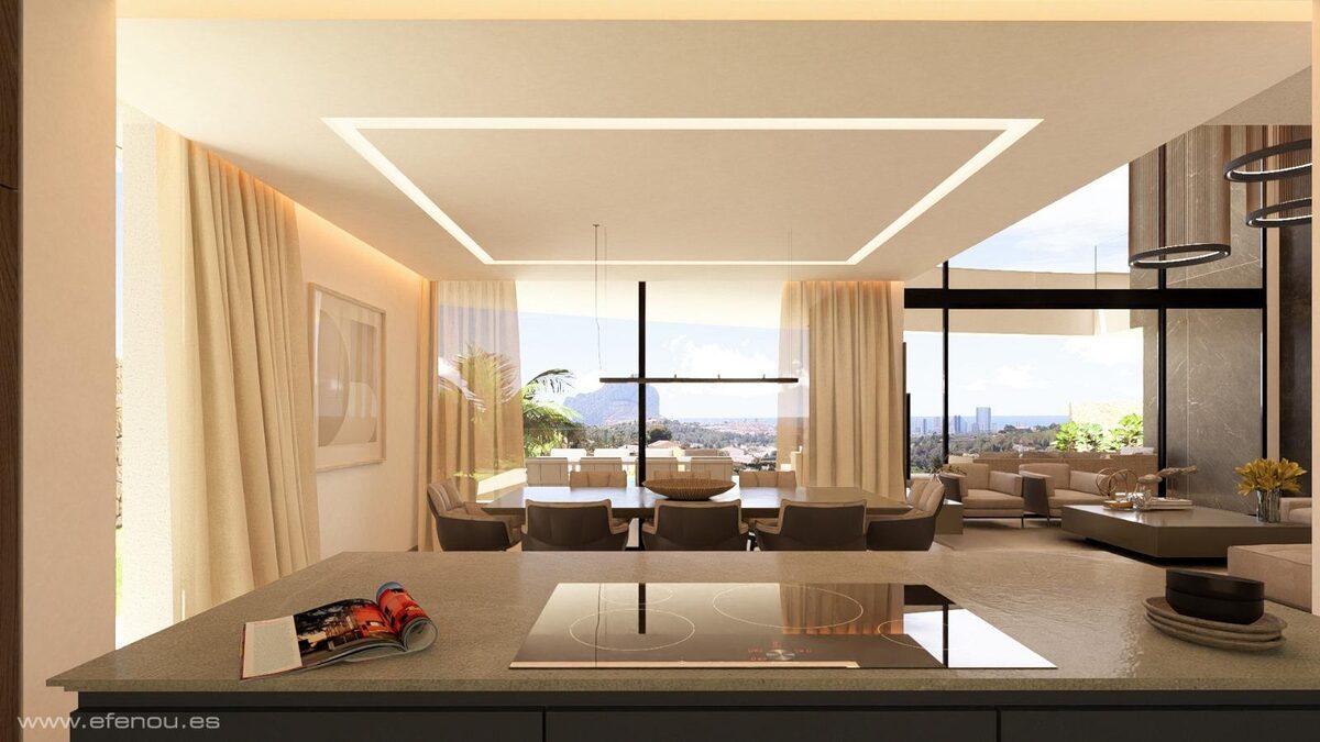 Villa with 4 bedrooms, 335m² in Calpe, Spain [ID: 0137-SP0813]