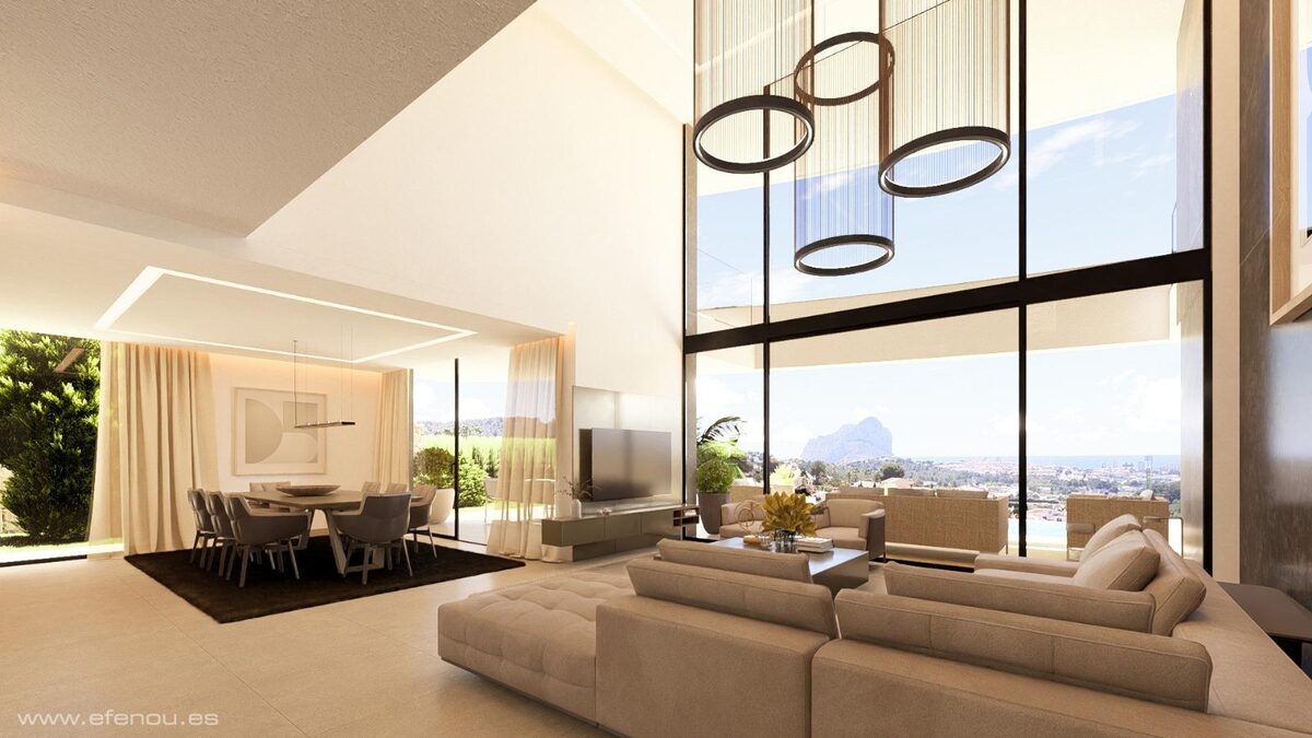Villa with 4 bedrooms, 335m² in Calpe, Spain [ID: 0137-SP0813]