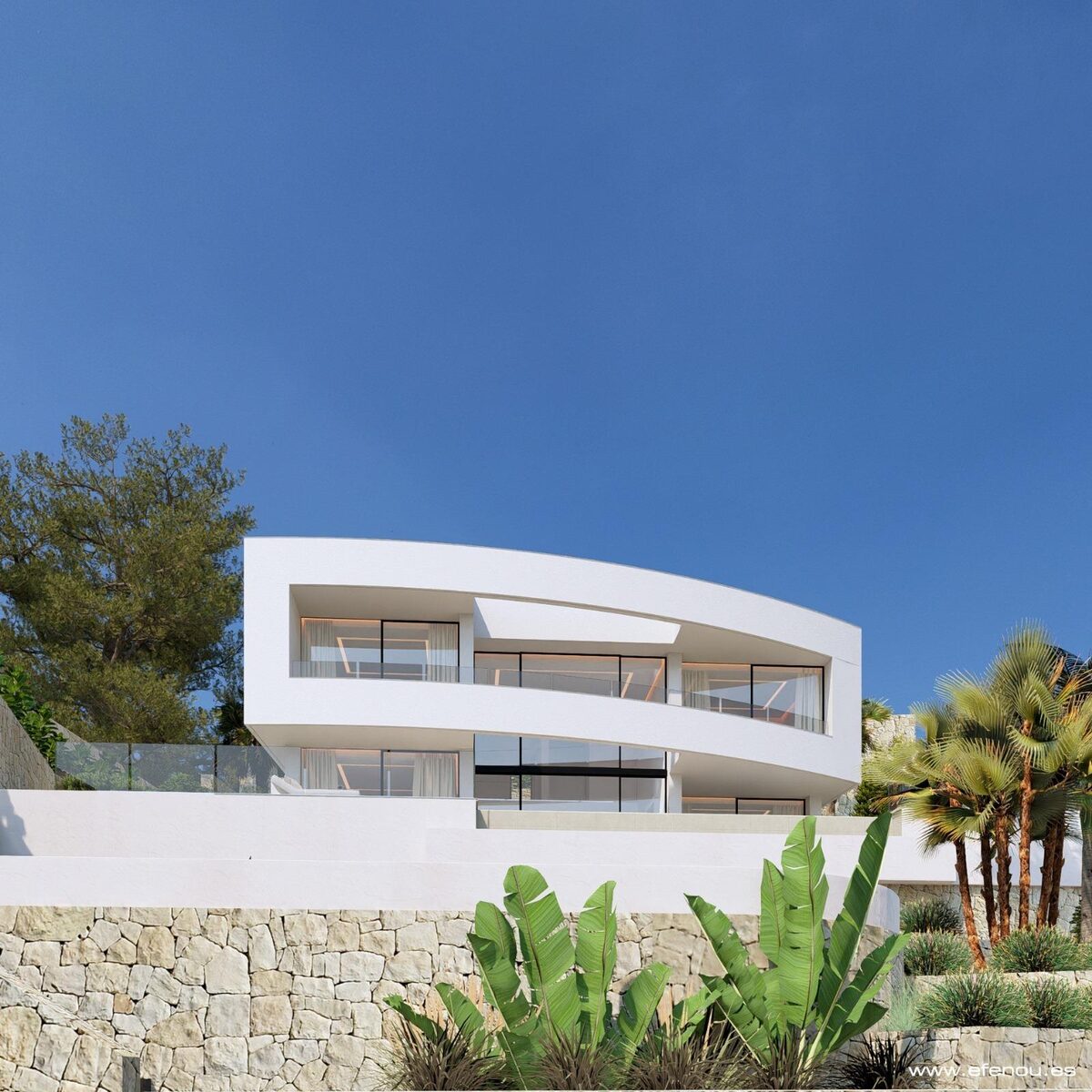 Villa with 4 bedrooms, 335m² in Calpe, Spain [ID: 0137-SP0813]