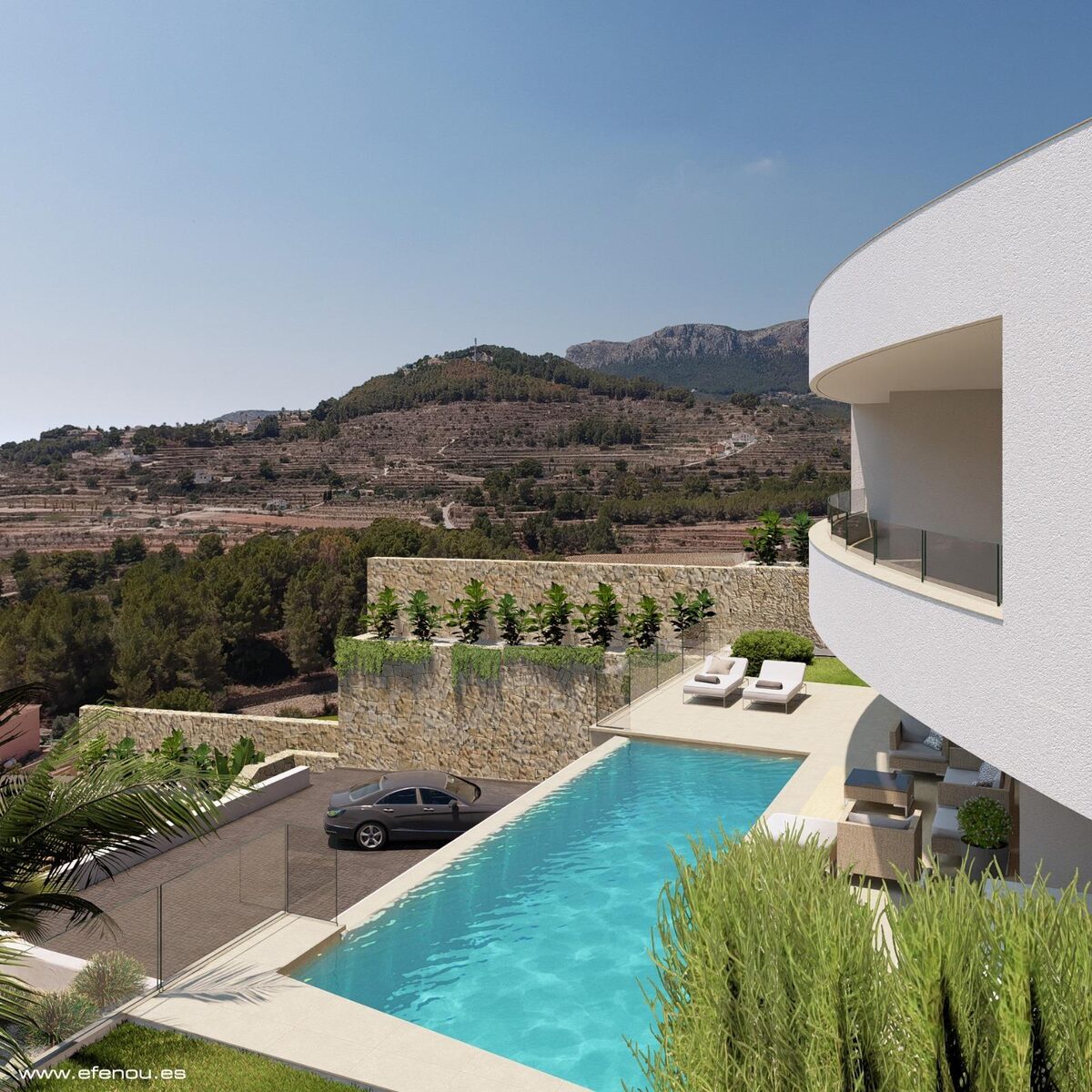 Villa with 4 bedrooms, 335m² in Calpe, Spain [ID: 0137-SP0813]