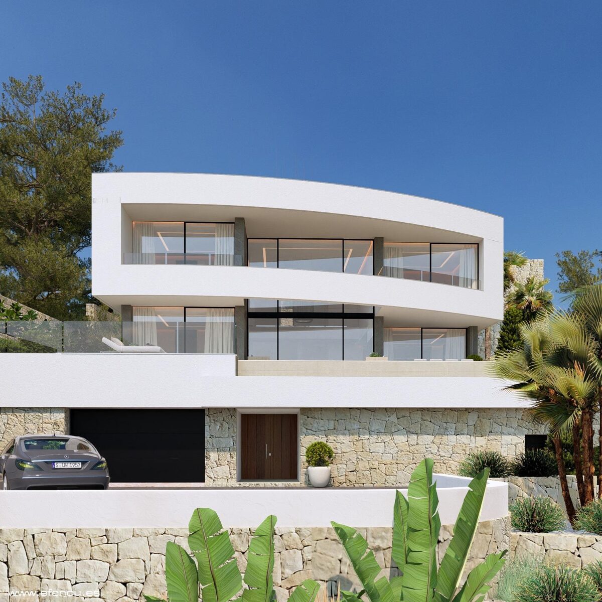 Villa with 4 bedrooms, 335m² in Calpe, Spain [ID: 0137-SP0813]
