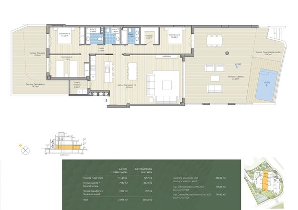 Квартира в Марбелья, Іспанія, 159м² - зображення 5