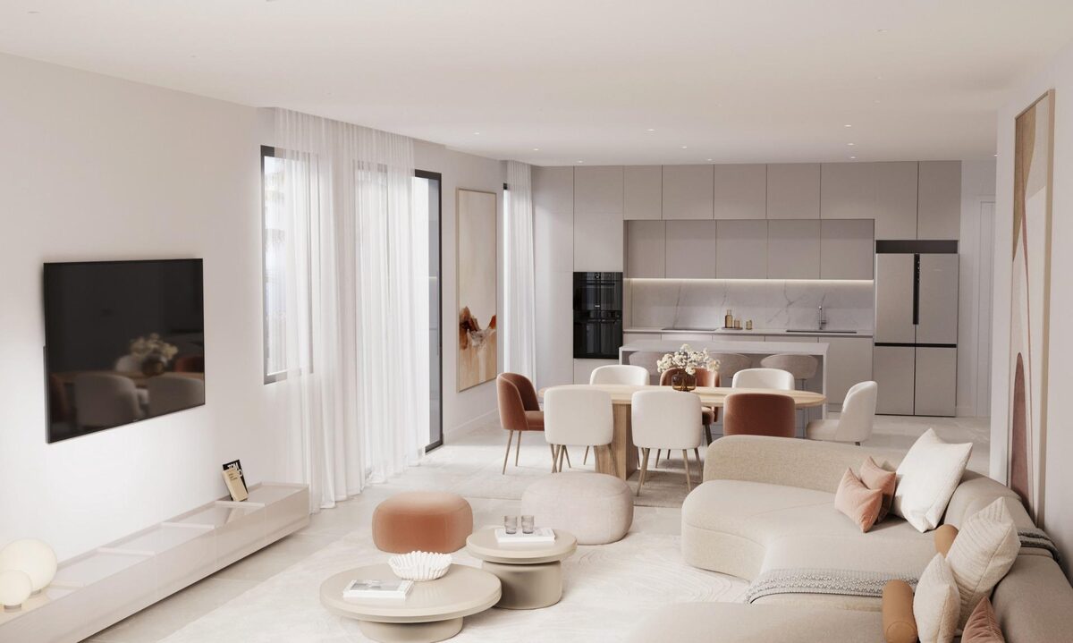 Apartament z 3 sypialniami, 140m² w Estepona, Hiszpania [ID: 0137-SP0789]