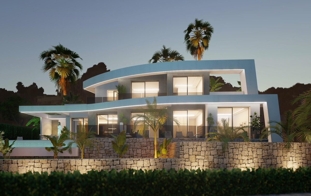 Villa with 4 bedrooms, 318m² in Benissa, Spain [ID: 0137-SP0655]