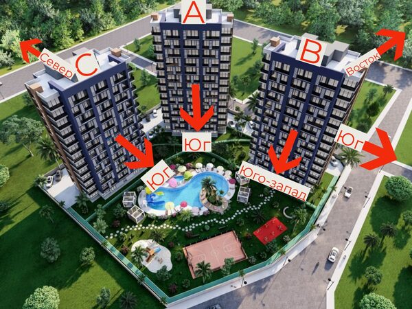 Apartment in Mersin, Turkey, 56m² - image 4