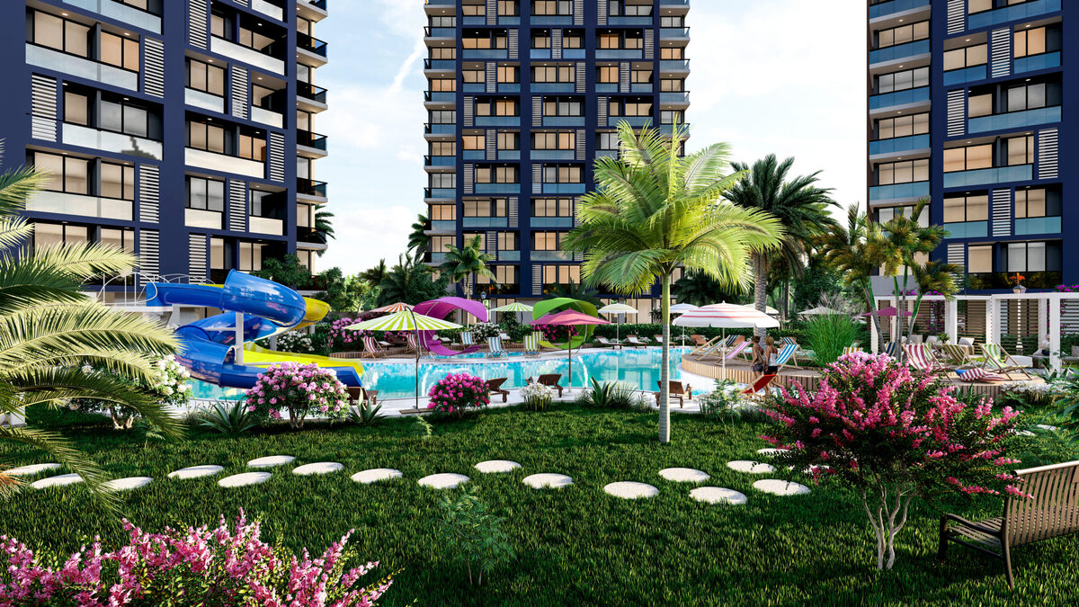 Apartment with 1 bedroom, 56m² in Mersin, Turkey [ID: TM03-034]