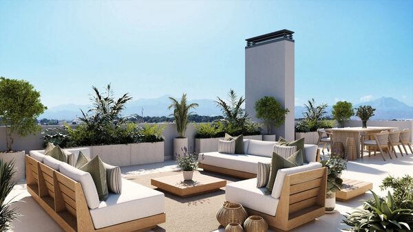 Penthouse w Alicante, Hiszpania, 101m²