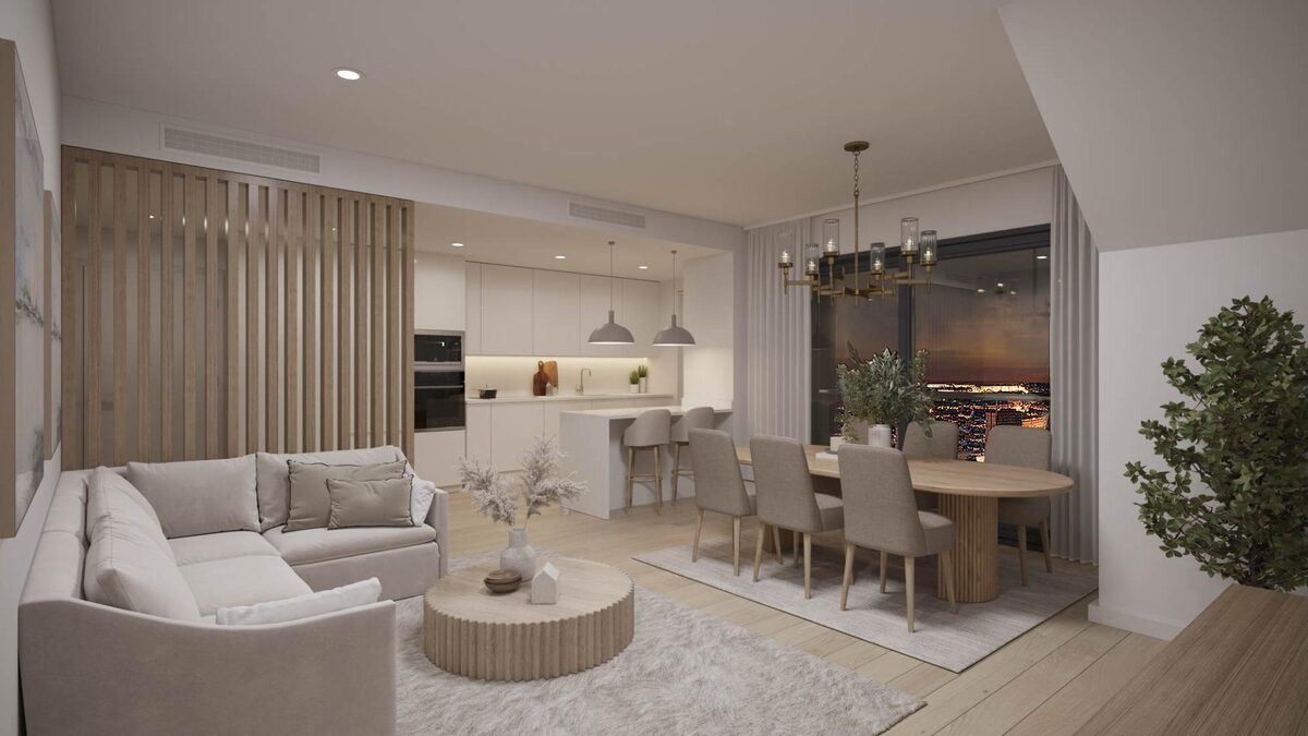 Penthouse z 3 sypialniami, 106m² w Alicante, Hiszpania [ID: 0137-SP0848]