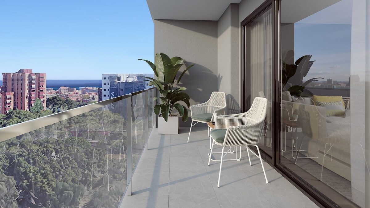 Penthouse z 3 sypialniami, 106m² w Alicante, Hiszpania [ID: 0137-SP0848]