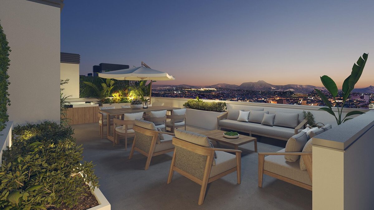 Penthouse z 3 sypialniami, 106m² w Alicante, Hiszpania [ID: 0137-SP0848]