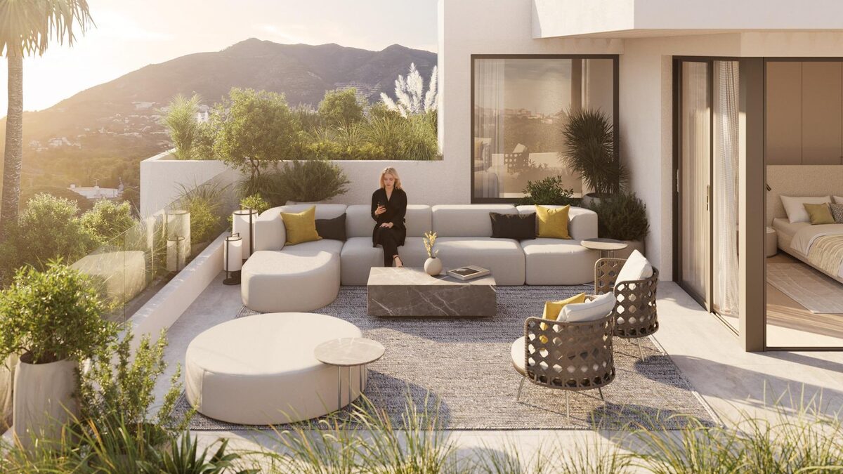 Penthouse z 3 sypialniami, 356m² w Mijas, Hiszpania [ID: 0137-SP0862]