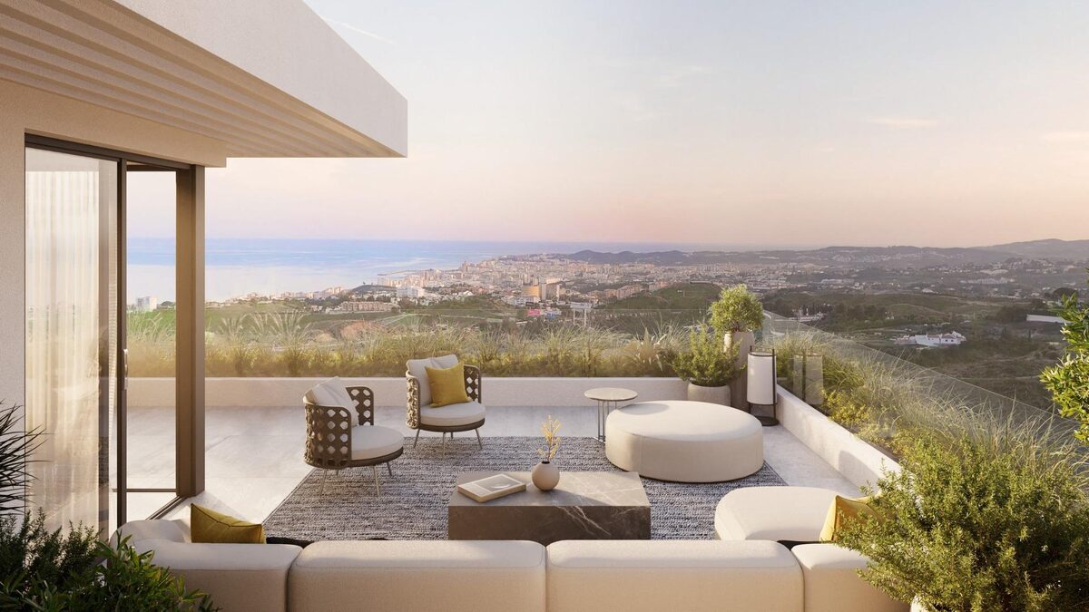 Penthouse z 3 sypialniami, 356m² w Mijas, Hiszpania [ID: 0137-SP0862]